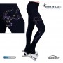 Pantalon patineuse artistique scintillante 5A