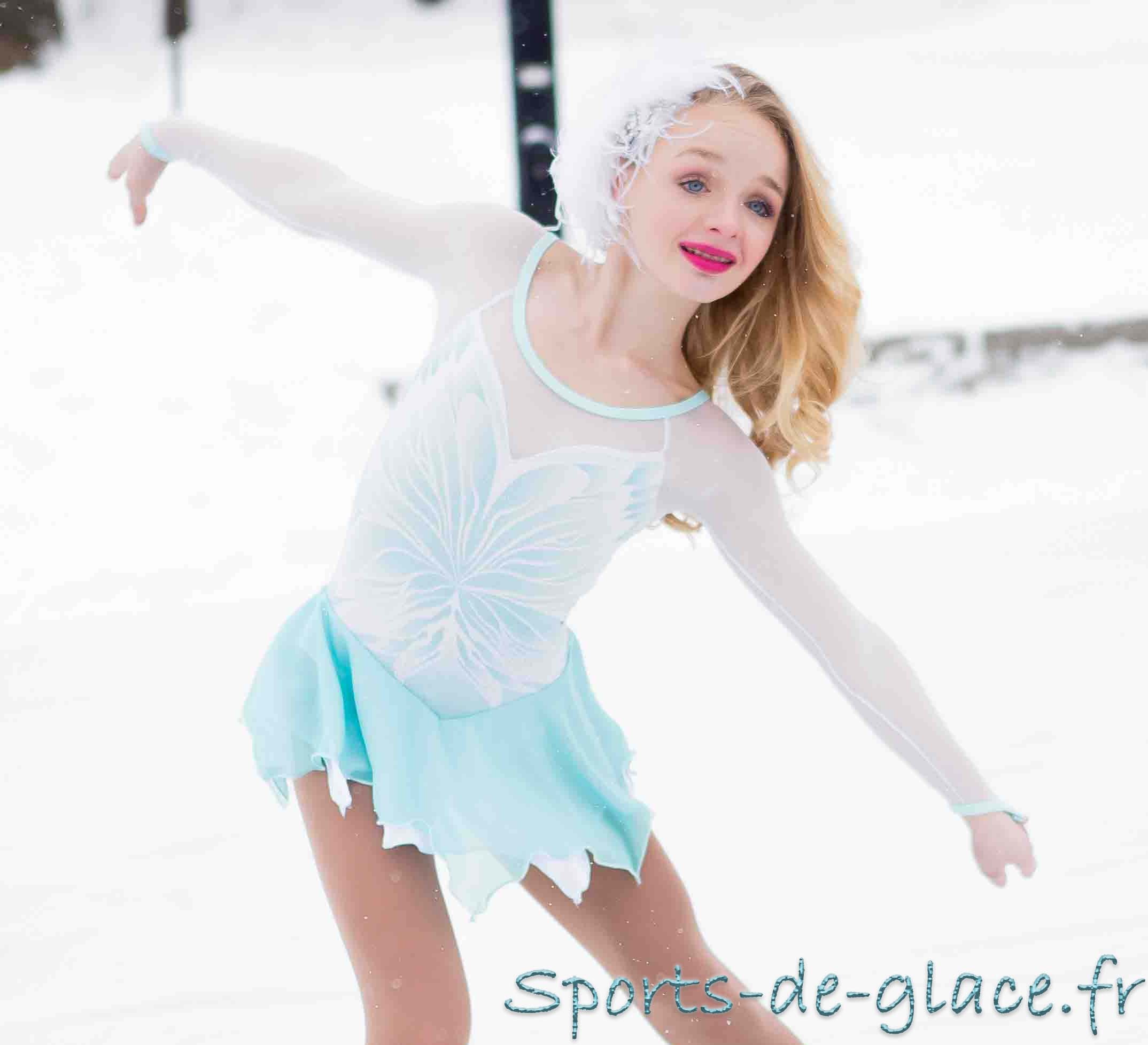 Ice Skating Tunique Patinage Artistique Sur Mesure Tenue Patinage