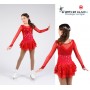 Robe de compétition rouge Fire Bird