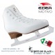 Patins Edea Motivo blancs avec lames