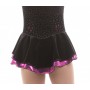 Robe de patinage artistique Velours Noir SKate