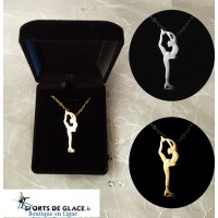 collier pendentif patineuse artistique