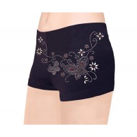 Short à strass papillons