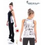 black and white SK8 tank top