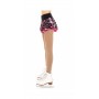 Black and pink Double skating skirt
