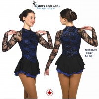 Onyx on Iris Dress