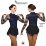 Onyx on Iris Dress