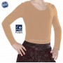 Skin Color warm fleece leotard