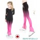 Training faded pink legging