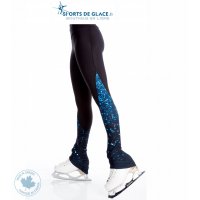 Blue Sparkles fleece skating pants
