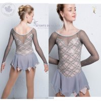 Grey Blush competition dress
