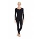 Black long sleeves unitard