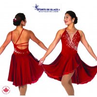 Garnet Glam Dance Dress
