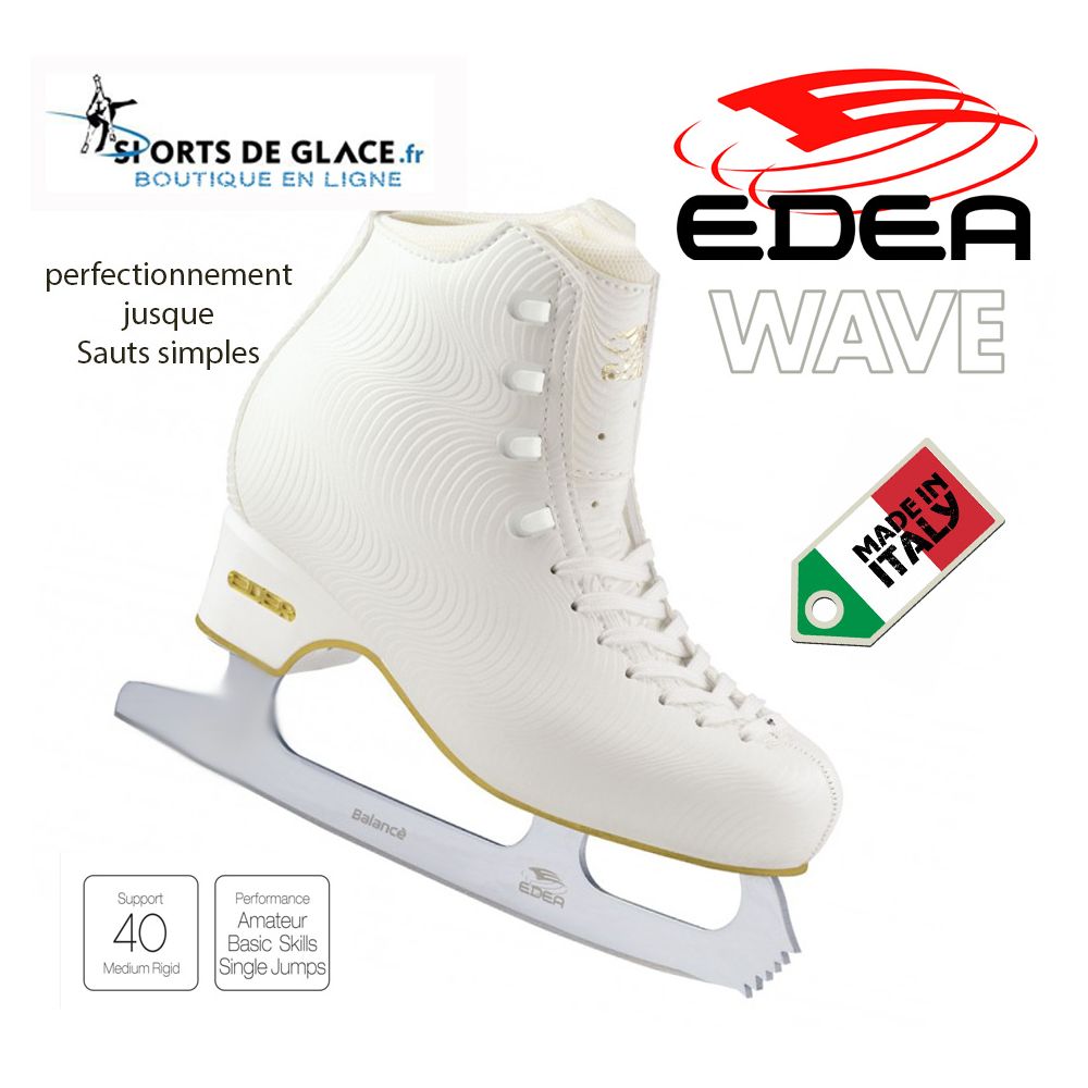 Patin Artistique Overture Swarovski - Lames Rotation EDEA