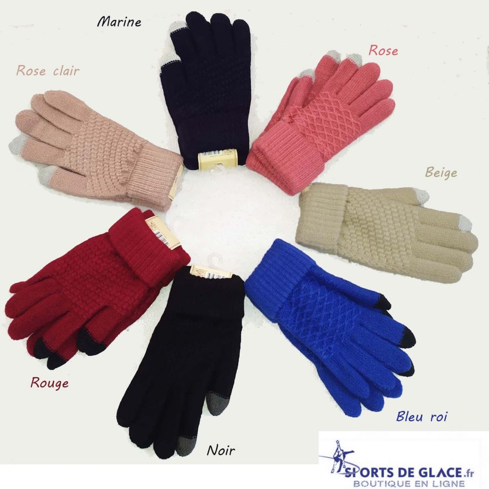 gants mitaines filet resille spectacle - SPORTS DE GLACE France
