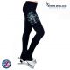 Blue bielman ice skater heel pants R251