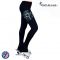 Blue bielman ice skater heel pants