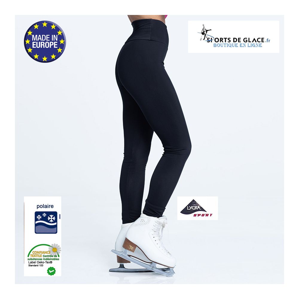 figure skating fleece leggings - SPORTS DE GLACE France