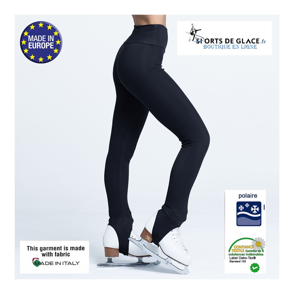 Pantalon de patinage Intermezzo polaire coupe étrier