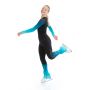 Legging and Top Skating set - faded blue