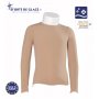 Beige long sleeves fleece Top