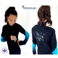 Veste de patinage like a star bleu