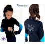 Veste de patinage like a star bleu