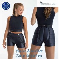 Full zip protective shorts