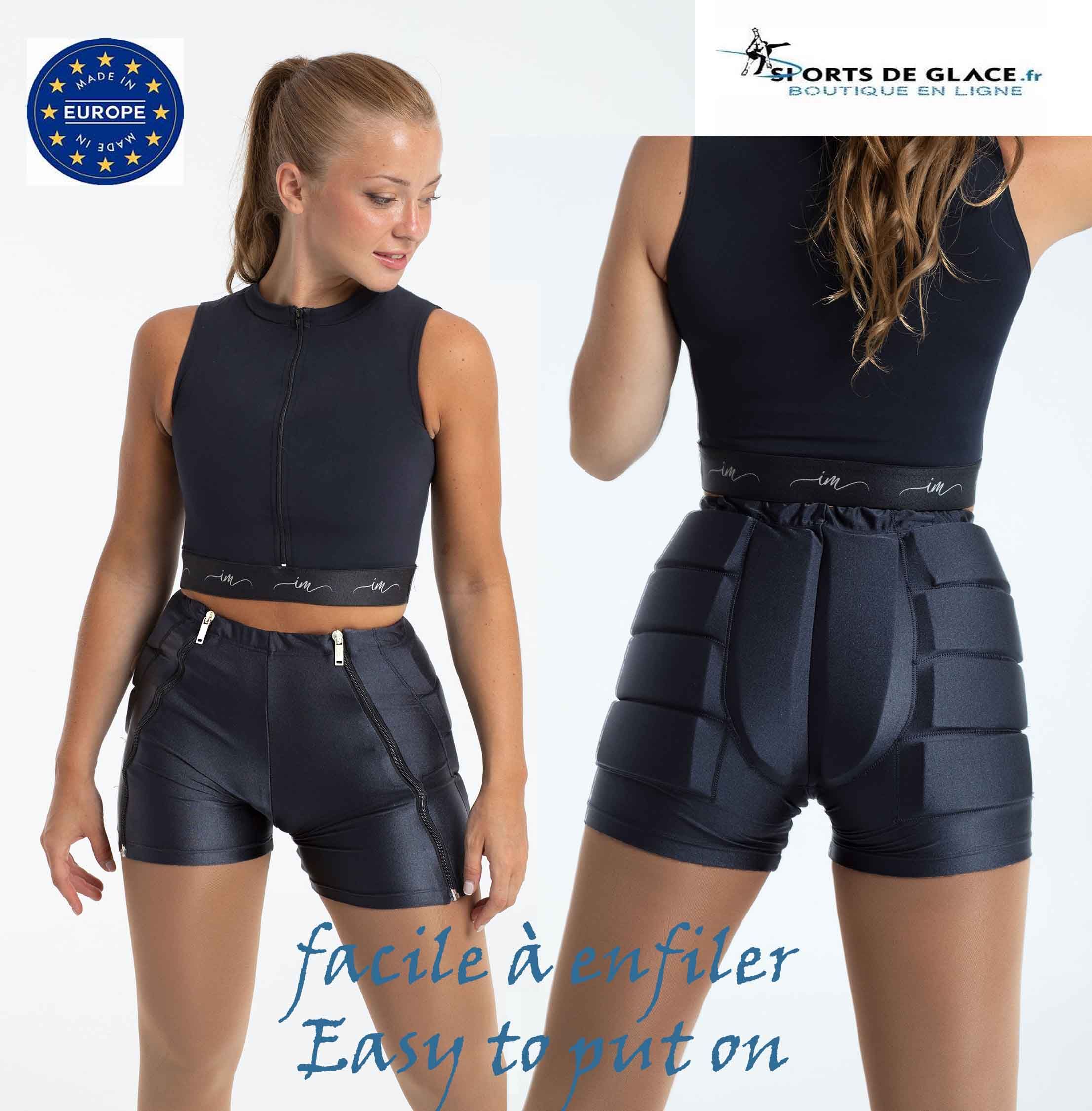 Short De Protection Pour Patinage Adulte Renforts Solide Et