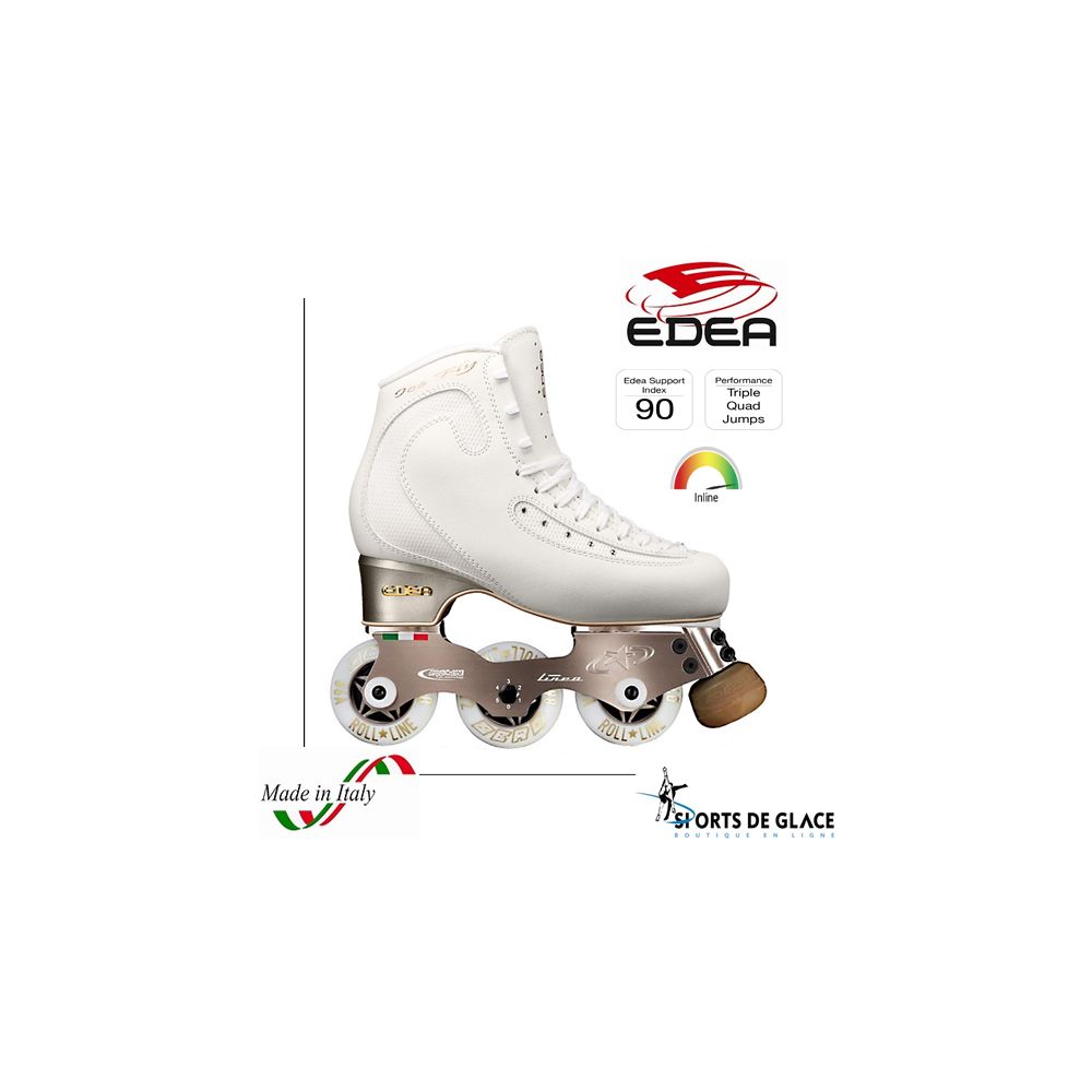 Rollers Inline ICE FLY + LINEA + Roues - SPORTS DE GLACE France