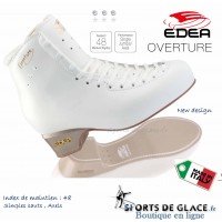 D width Ivory EDEA Overture skate BOOTS