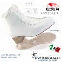 D width Ivory EDEA Overture skate BOOTS