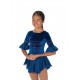 Tunique de patinage Ruffled Jewels 6-8