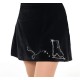 Swarovski crystal skate design Skirt